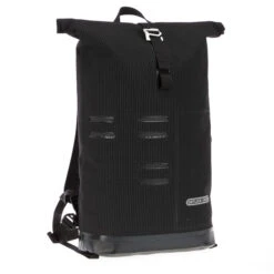 Ortlieb COMMUTER-DAYPACK HIGH VISIBILITY Wasserdichter Rucksack BLACK REFLECTIVE