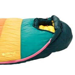 Marmot FUCOSA -9 Daunenschlafsack MALACHITE/DARK YELLOW -CampWelt Verkäufe 5637824849 d fucosa 9 marmot 24