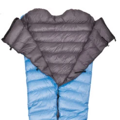 Western Mountaineering NANOLITE SKY BLUE 12D Daunenschlafsack SKY BLUE/BLACK -CampWelt Verkäufe 5637827338 c nanolite western mountaineering 24