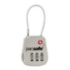 Pacsafe PROSAFE 800 COMBINATION CABLE PADLOCK Gepäcksicherung SILVER