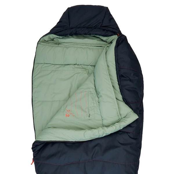 FRILUFTS PACAYA -2 Kunstfaserschlafsack BLUE NIGHTS/GREEN BAY 2 FRILUFTS PACAYA -2 Kunstfaserschlafsack BLUE NIGHTS/GREEN BAY – Bild 2