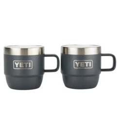 Neue Produkte 7 Yeti Coolers ESPRESSO 6OZ MUG 2 PK Thermobecher CHARCOAL