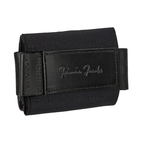 Jaimie Jacobs NANO BOY POCKET WITH LEATHER COIN POCKET Portmonee SCHWARZ 2 Jaimie Jacobs NANO BOY POCKET WITH LEATHER COIN POCKET Portmonee SCHWARZ – Bild 2