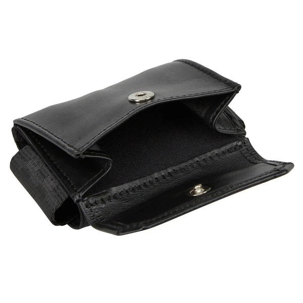 Jaimie Jacobs NANO BOY POCKET WITH LEATHER COIN POCKET Portmonee SCHWARZ 4 Jaimie Jacobs NANO BOY POCKET WITH LEATHER COIN POCKET Portmonee SCHWARZ – Bild 4